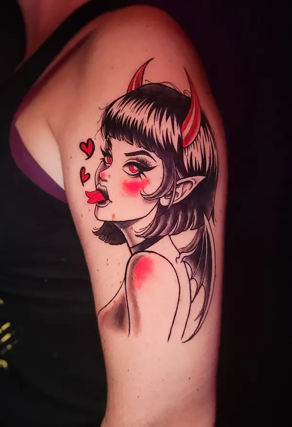 Tattoo work at Modified Tattoo Gallery in Winter Park, FL