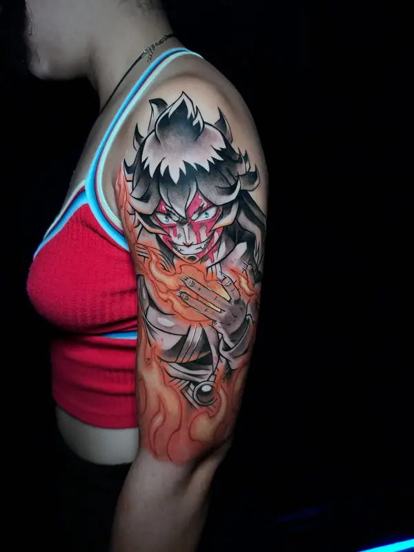 Tattoo work at Modified Tattoo Gallery in Winter Park, FL