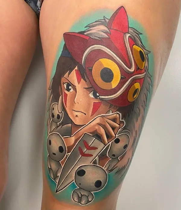 Tattoo work at Modified Tattoo Gallery in Winter Park, FL