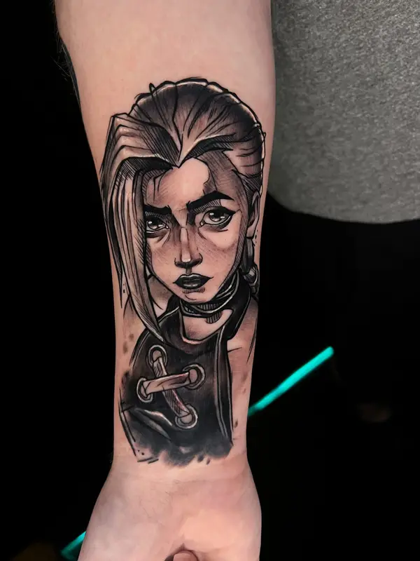Tattoo work at Modified Tattoo Gallery in Winter Park, FL