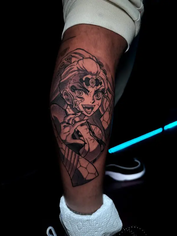 Tattoo work at Modified Tattoo Gallery in Winter Park, FL