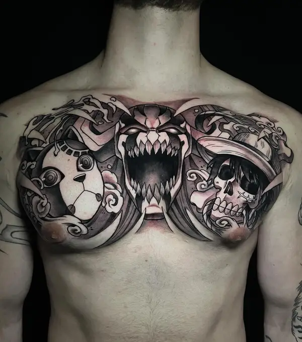 Tattoo work at Modified Tattoo Gallery in Winter Park, FL