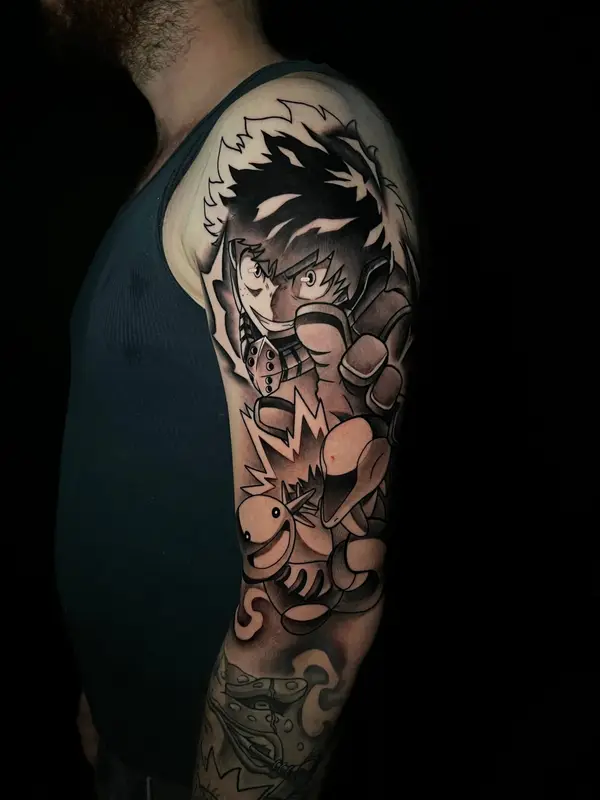 Tattoo work at Modified Tattoo Gallery in Winter Park, FL