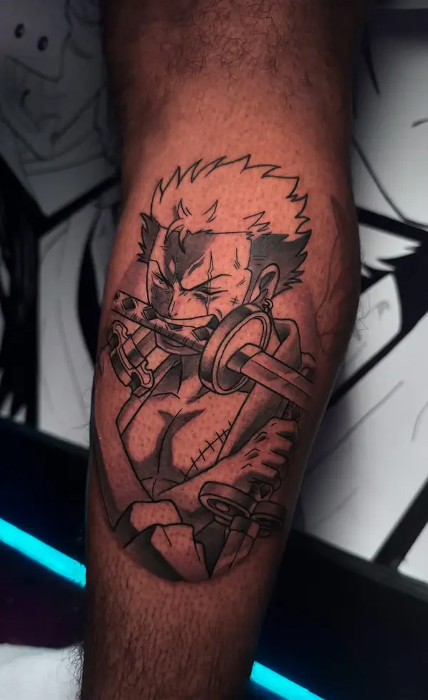 Tattoo work at Modified Tattoo Gallery in Winter Park, FL
