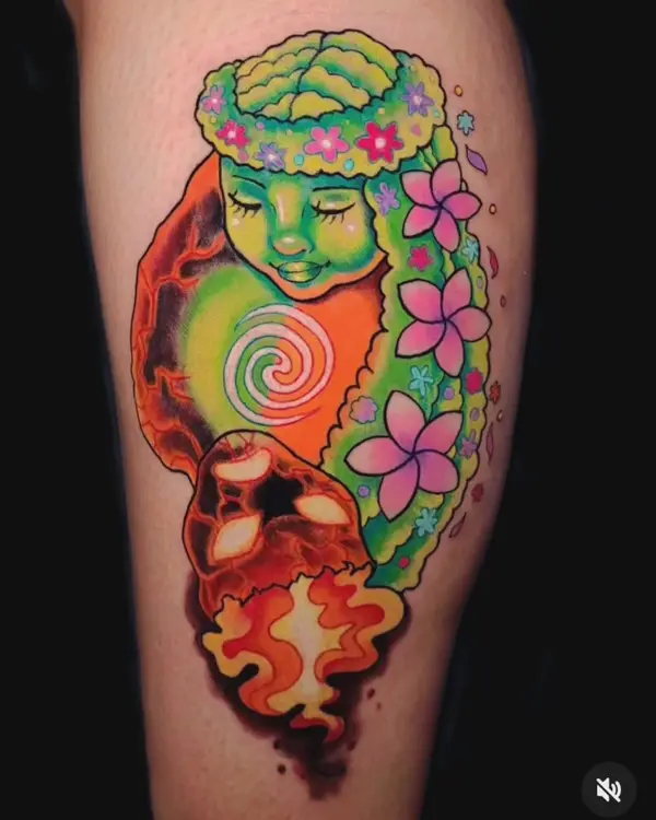 Tattoo work at Modified Tattoo Gallery in Winter Park, FL