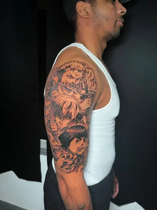 Tattoo work at Modified Tattoo Gallery in Winter Park, FL