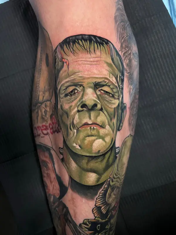 Tattoo work at Modified Tattoo Gallery in Winter Park, FL