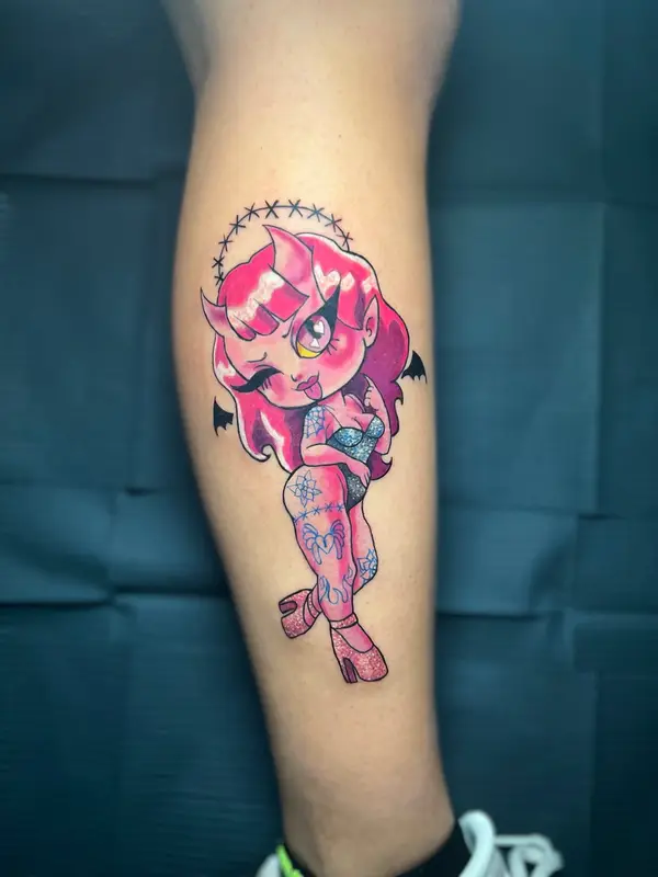 Tattoo work at Modified Tattoo Gallery in Winter Park, FL