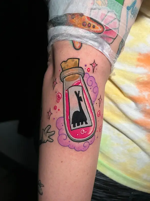 Tattoo work at Modified Tattoo Gallery in Winter Park, FL