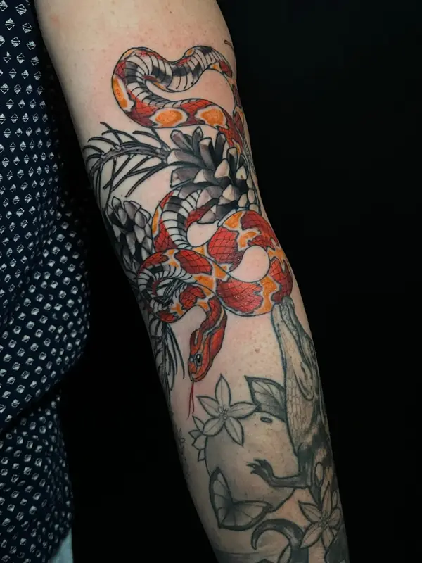 Tattoo work at Modified Tattoo Gallery in Winter Park, FL