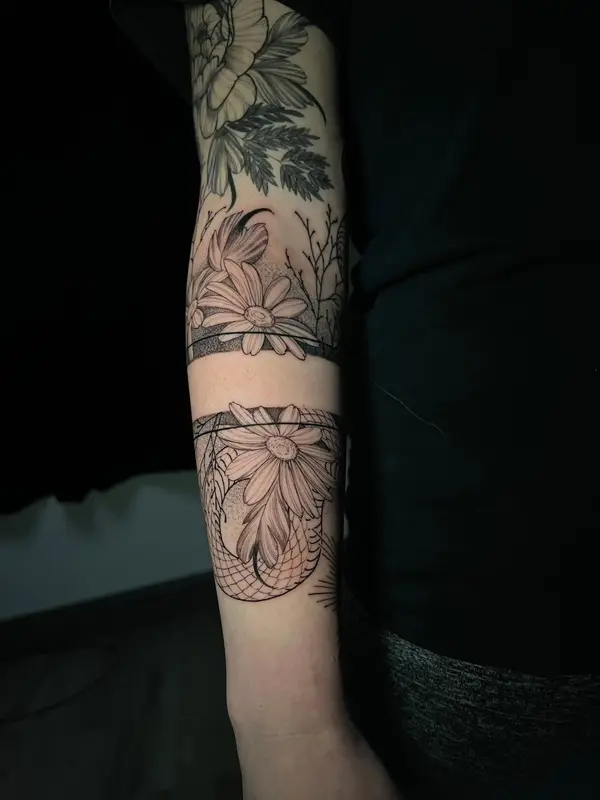 Tattoo work at Modified Tattoo Gallery in Winter Park, FL