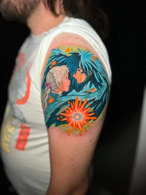 Tattoo work at Modified Tattoo Gallery in Winter Park, FL