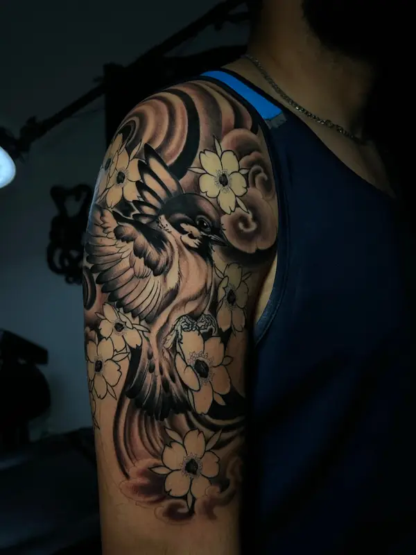 Tattoo work at Modified Tattoo Gallery in Winter Park, FL