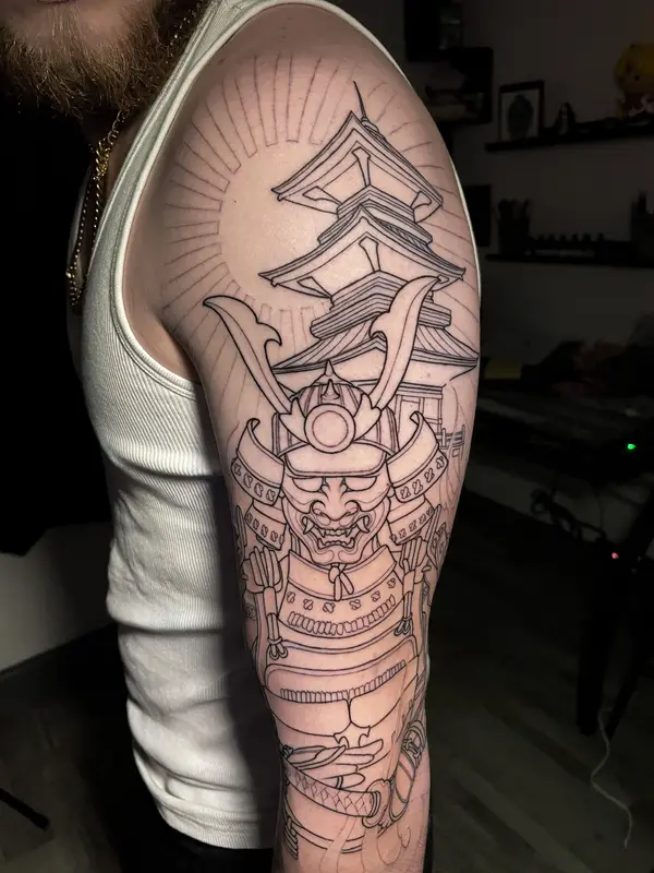 Tattoo work at Modified Tattoo Gallery in Winter Park, FL