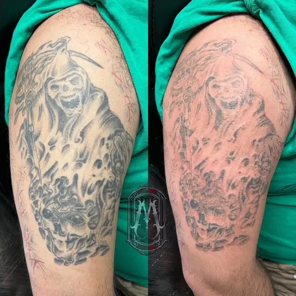 Tattoo work at Modified Tattoo Gallery in Winter Park, FL