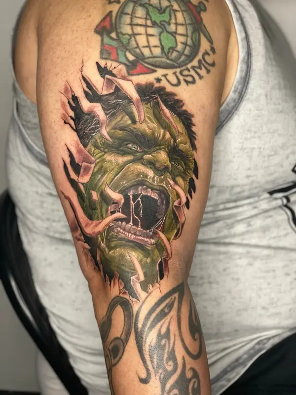 Tattoo work at Modified Tattoo Gallery in Winter Park, FL