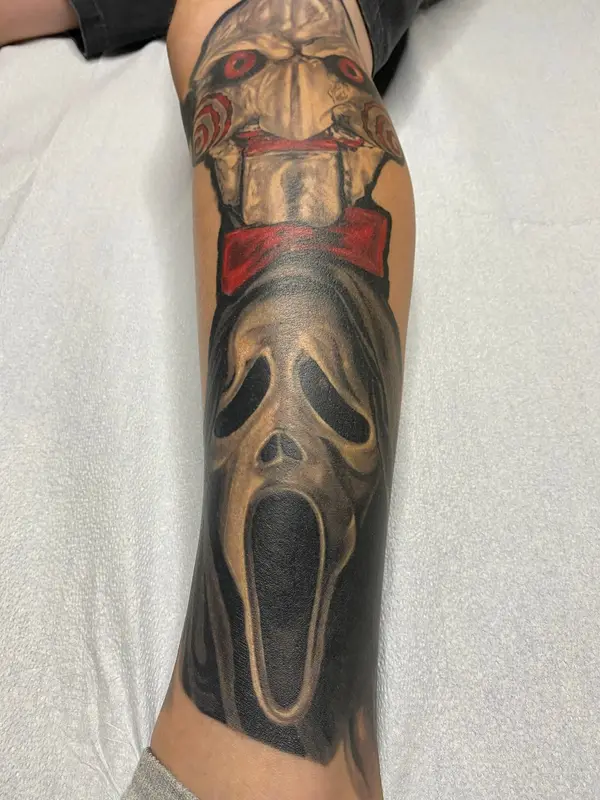 Tattoo work at Modified Tattoo Gallery in Winter Park, FL