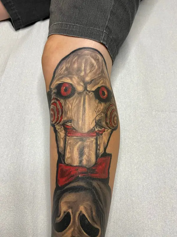 Tattoo work at Modified Tattoo Gallery in Winter Park, FL