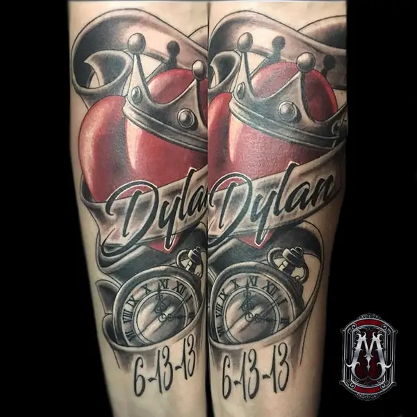 Tattoo work at Modified Tattoo Gallery in Winter Park, FL