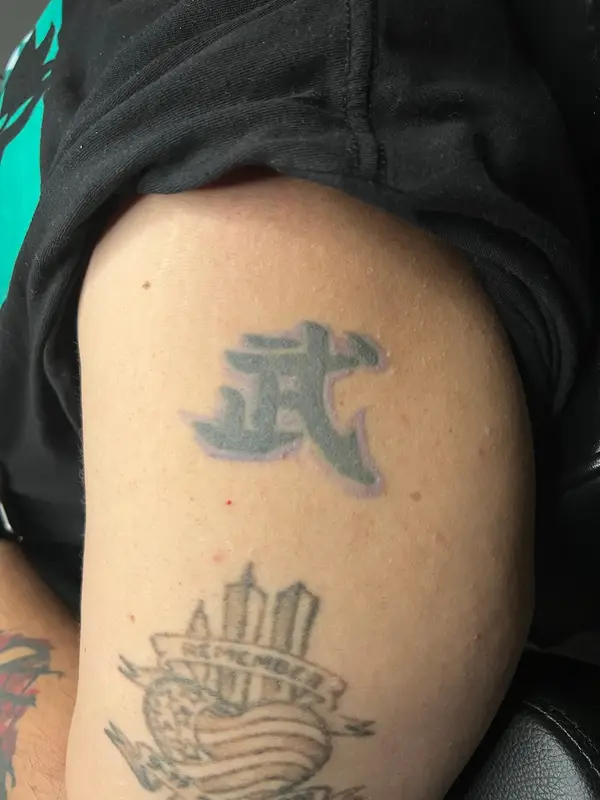 Tattoo work at Modified Tattoo Gallery in Winter Park, FL