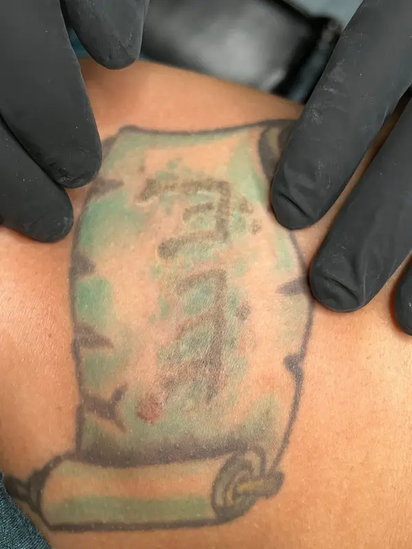 Tattoo work at Modified Tattoo Gallery in Winter Park, FL