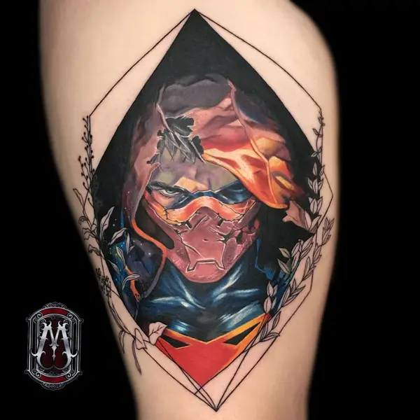 Tattoo work at Modified Tattoo Gallery in Winter Park, FL